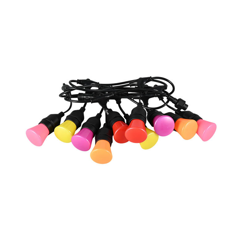 Spiralförmige Lichterkette C45, Typ E27