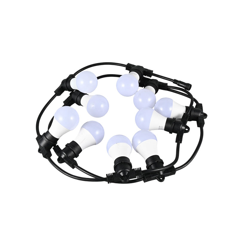 E27 Spirale RGB-Infrarot-Fernbedienung, energiesparende Lichterketten